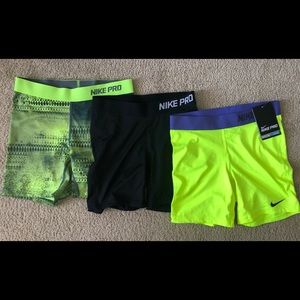 Nike pro shorts